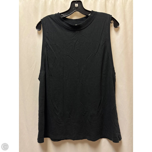 Athletic Tank Top By Lululemon In Black, Size: 6