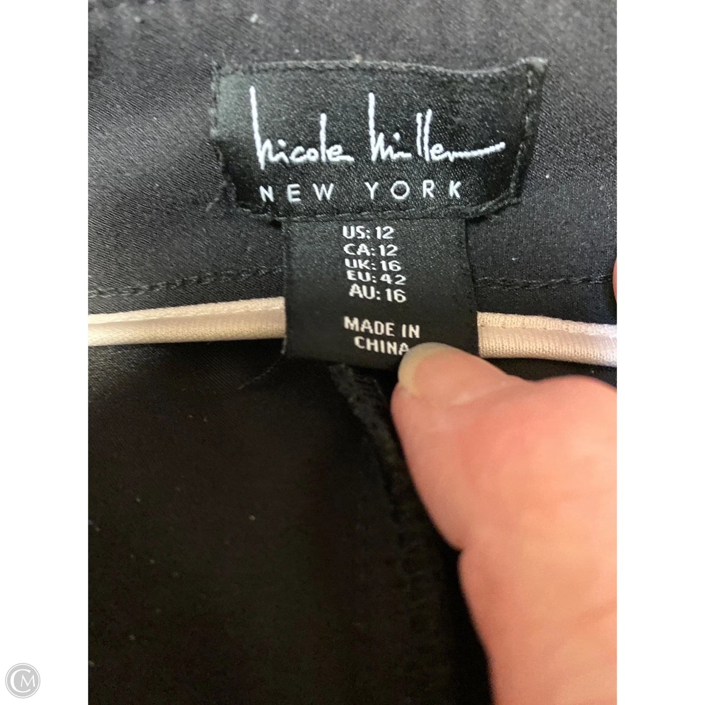Pants Dress By Nicole By Nicole Miller In Black, Size: 12