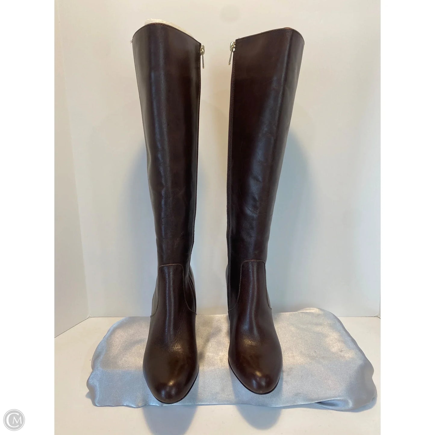 Boots Designer By Coach In Brown, Size: 6