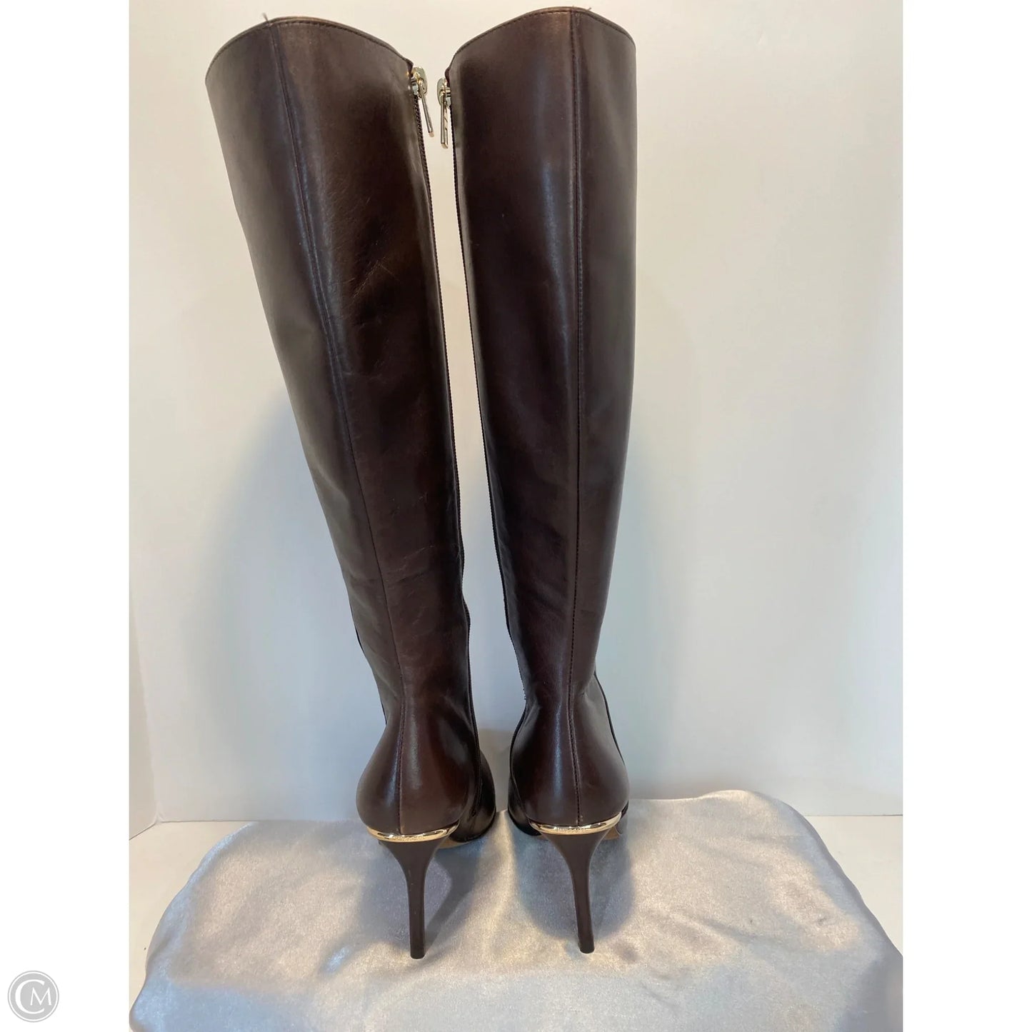 Boots Designer By Coach In Brown, Size: 6