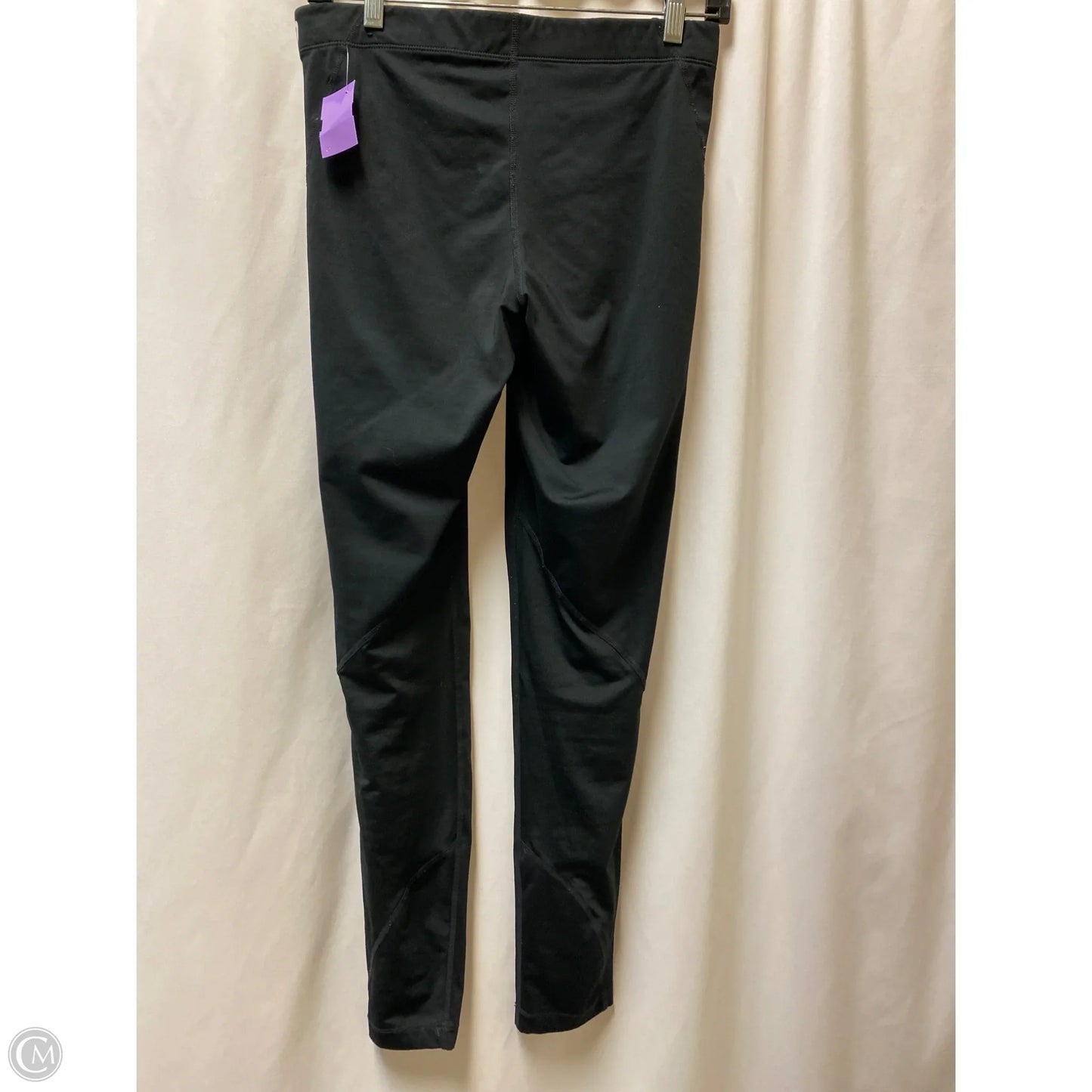 Athletic Leggings By Nike In Black, Size: L