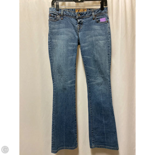 Jeans Skinny By Seven 7 In Blue Denim, Size: 6