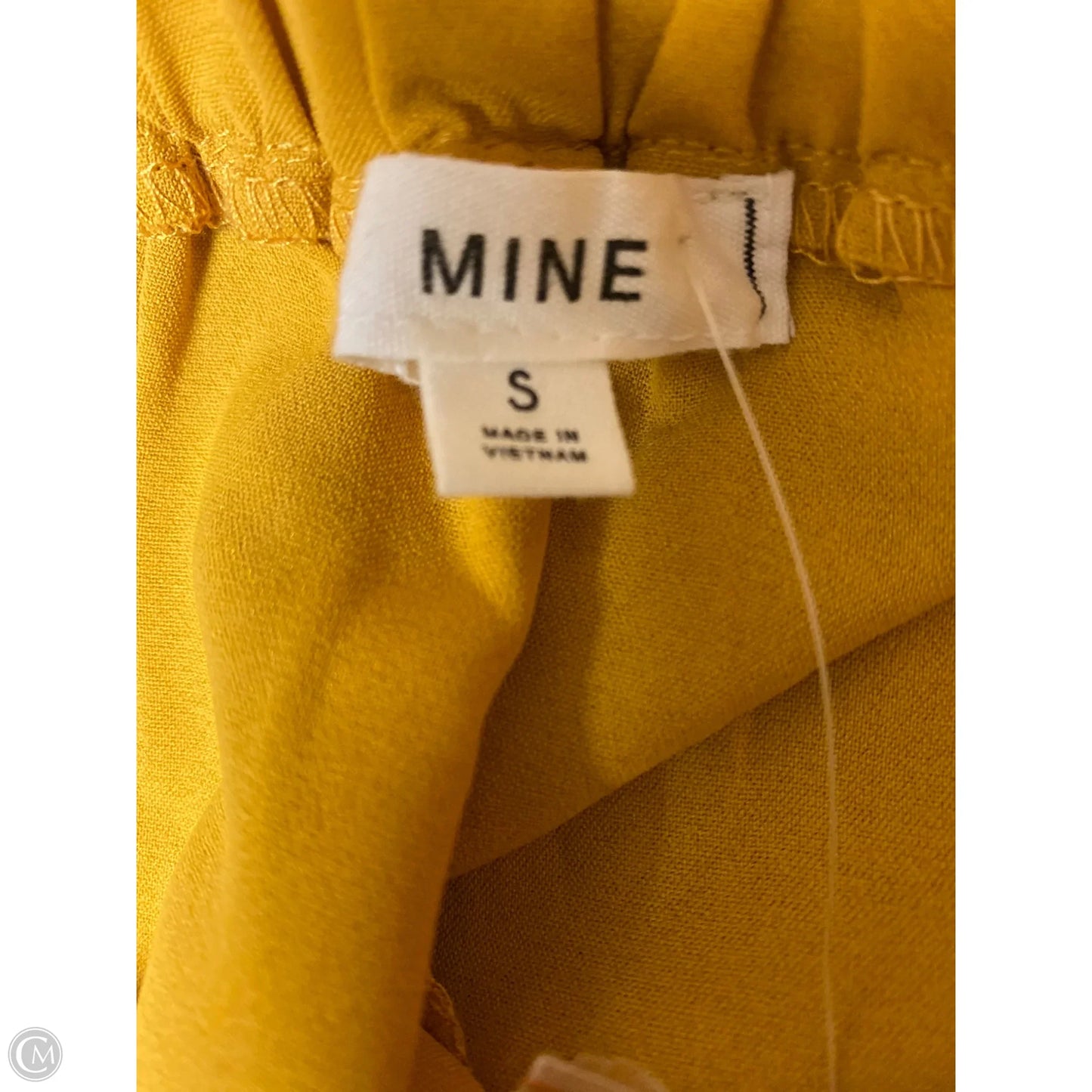 Pants Other By Mine In Yellow, Size: S