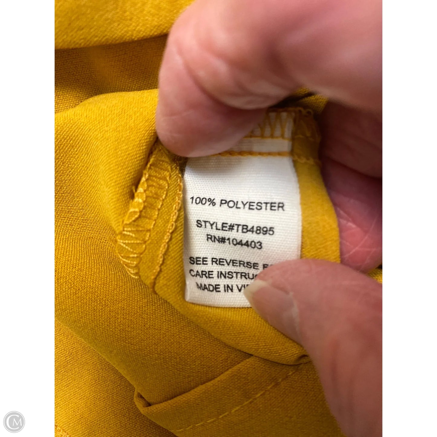 Pants Other By Mine In Yellow, Size: S