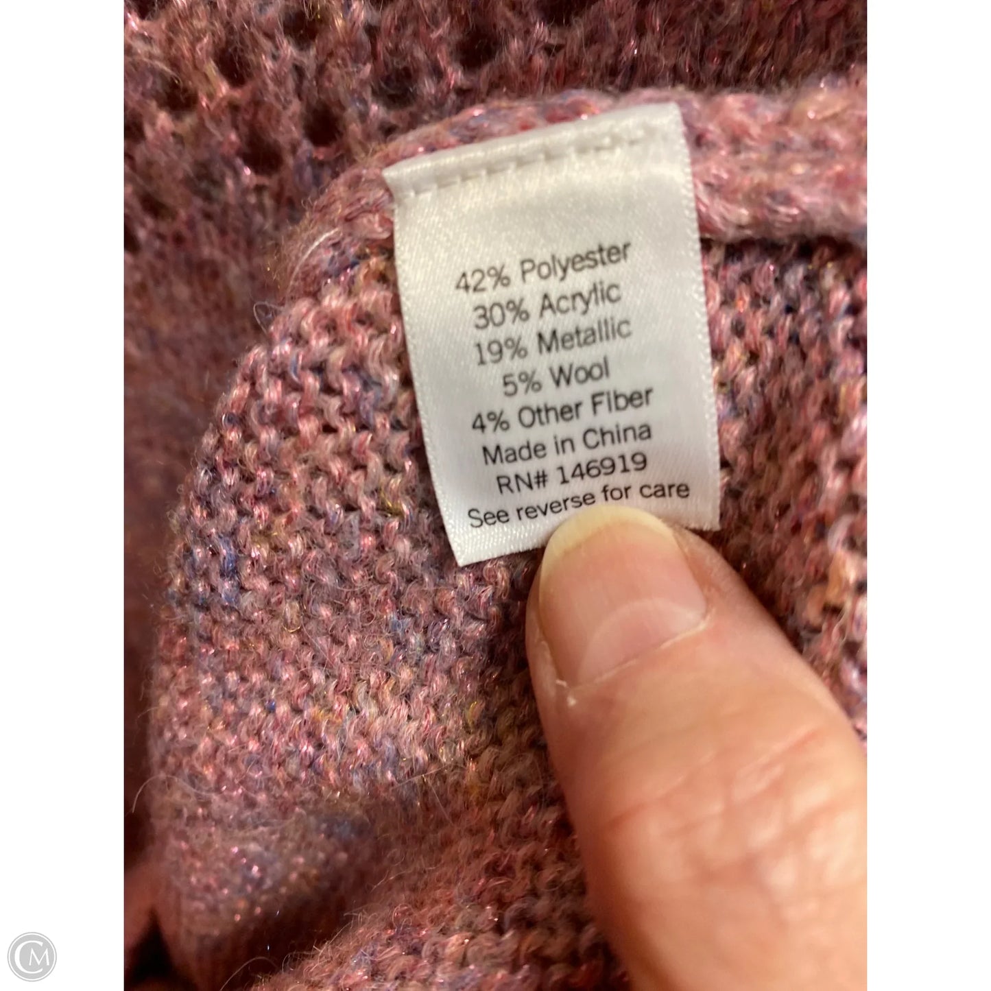 Sweater By Lc Lauren Conrad In Purple, Size: S