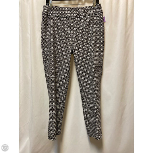 Pants Dress By Cato In Black & White, Size: 12