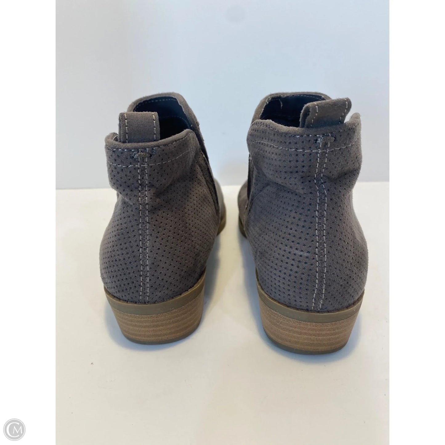 Boots Ankle Flats By Universal Thread In Grey, Size: 7