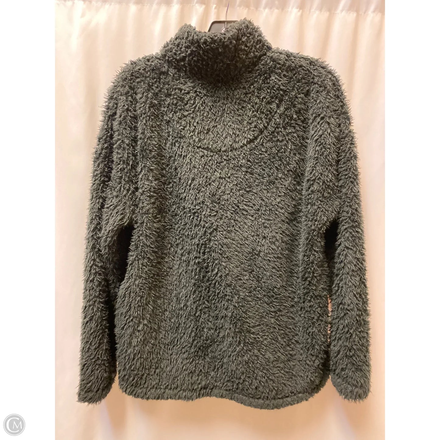 Jacket Faux Fur & Sherpa By Cuddl Duds In Black, Size: M