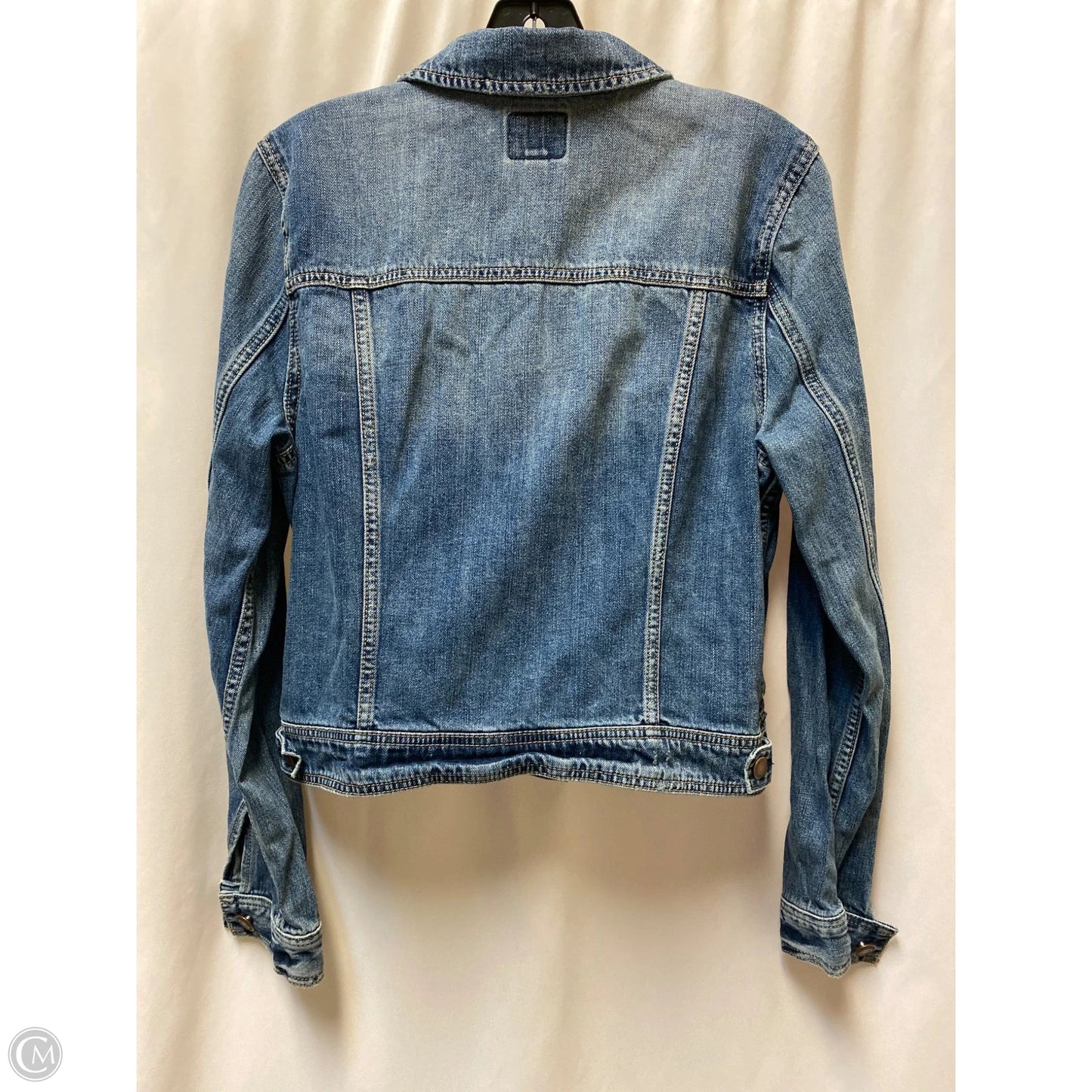 Jacket Denim By American Eagle In Blue Denim, Size: L