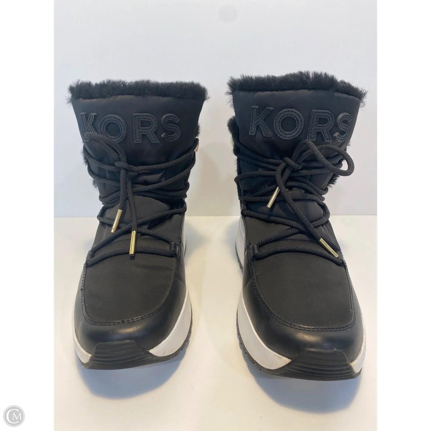 Boots Designer By Michael Kors In Black, Size: 7.5
