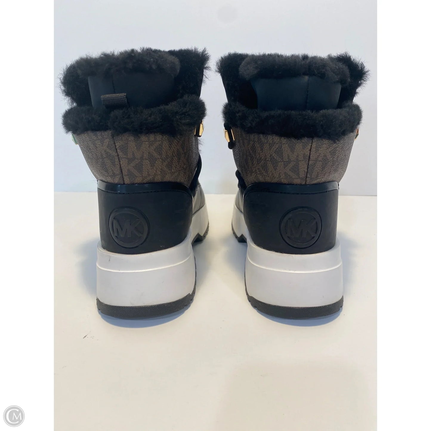 Boots Designer By Michael Kors In Black, Size: 7.5