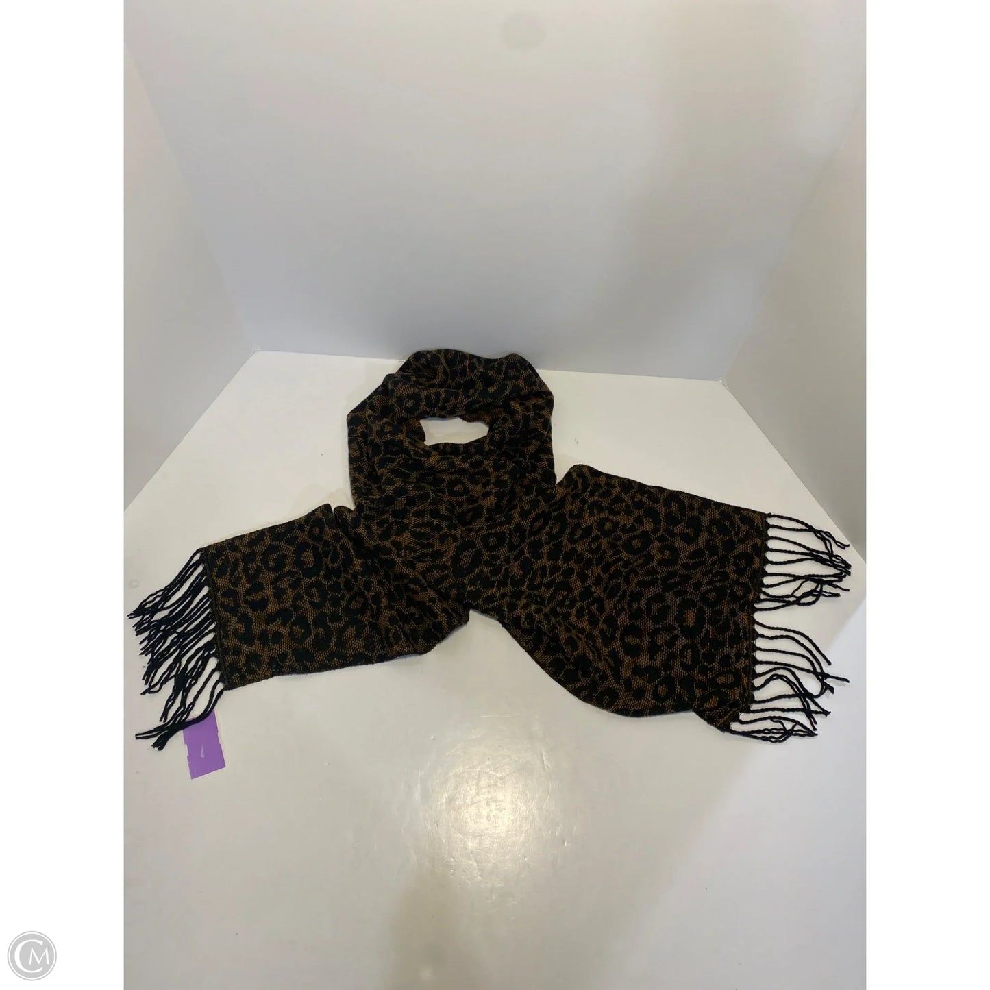 Scarf Winter By Clothes Mentor In Animal Print