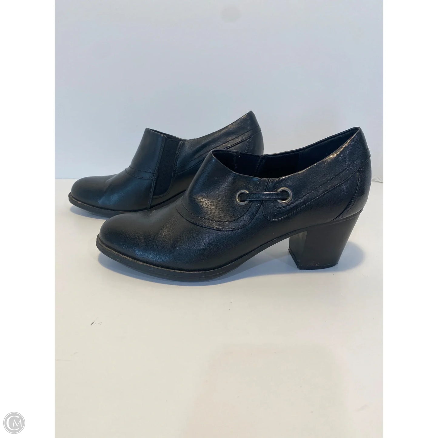 Boots Ankle Heels By Yuu Collection In Black, Size: 7