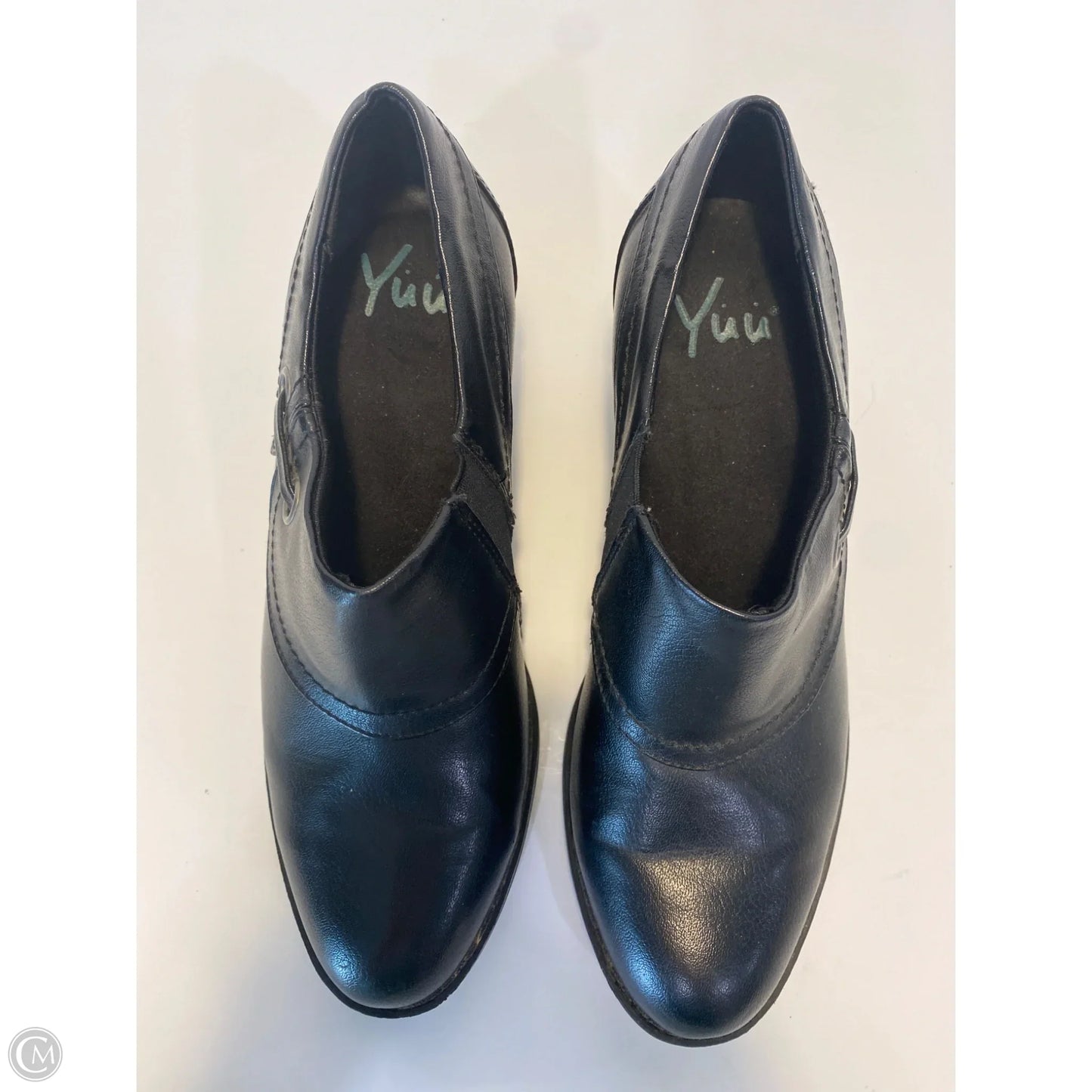 Boots Ankle Heels By Yuu Collection In Black, Size: 7