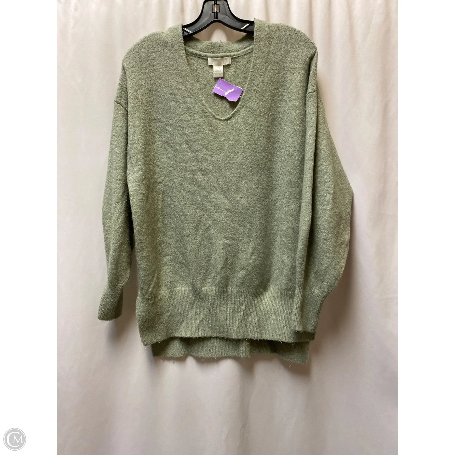 Sweater By H&m In Green, Size: S