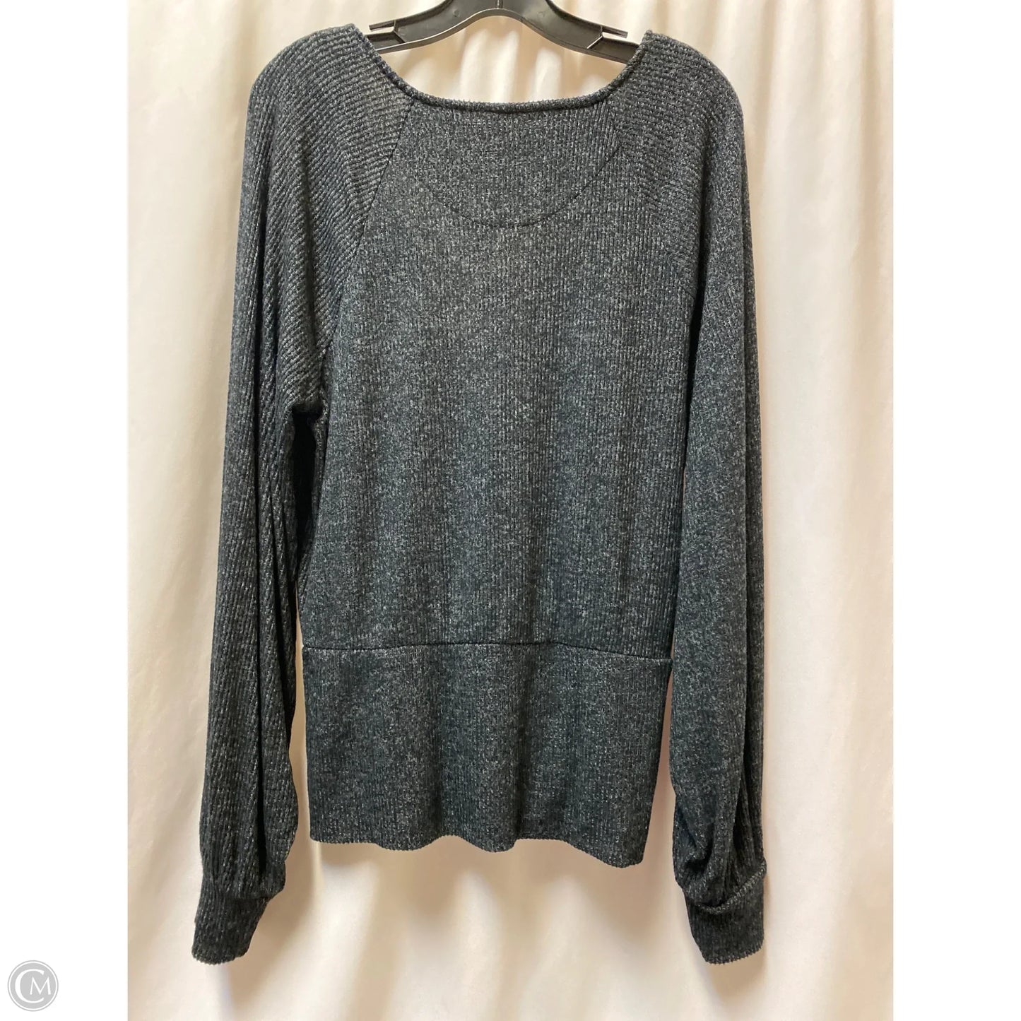Top Long Sleeve By Anthropologie In Black, Size: Xl