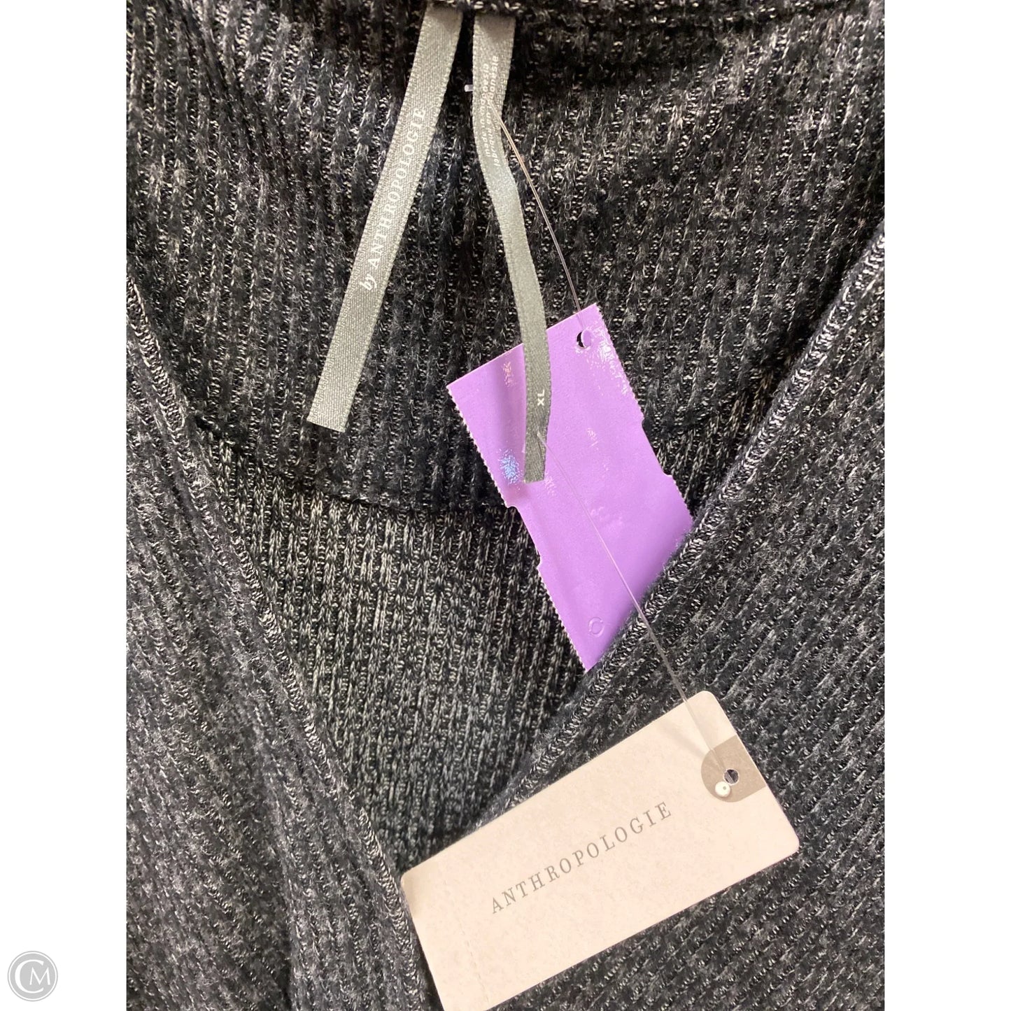 Top Long Sleeve By Anthropologie In Black, Size: Xl