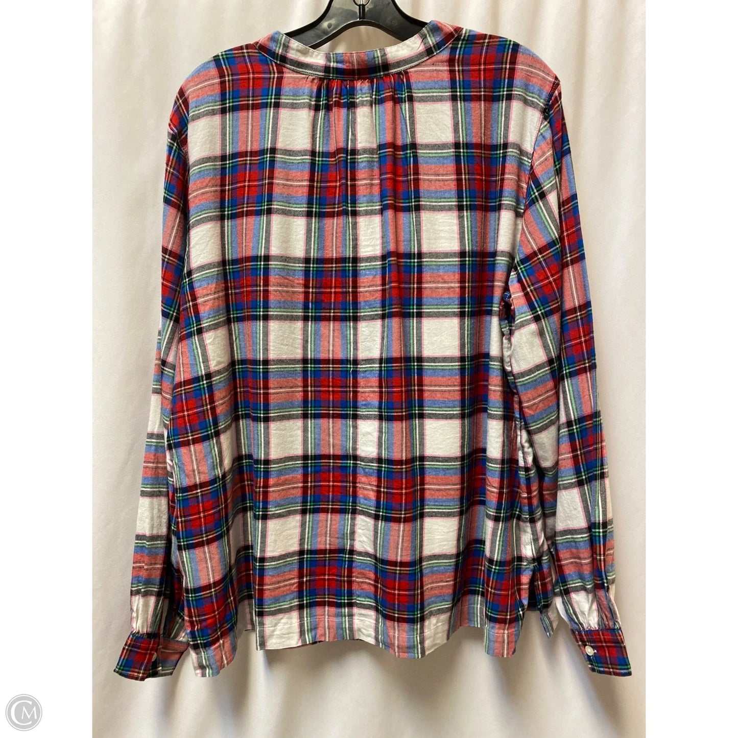 Top Long Sleeve By Gap In Red, Size: Xl