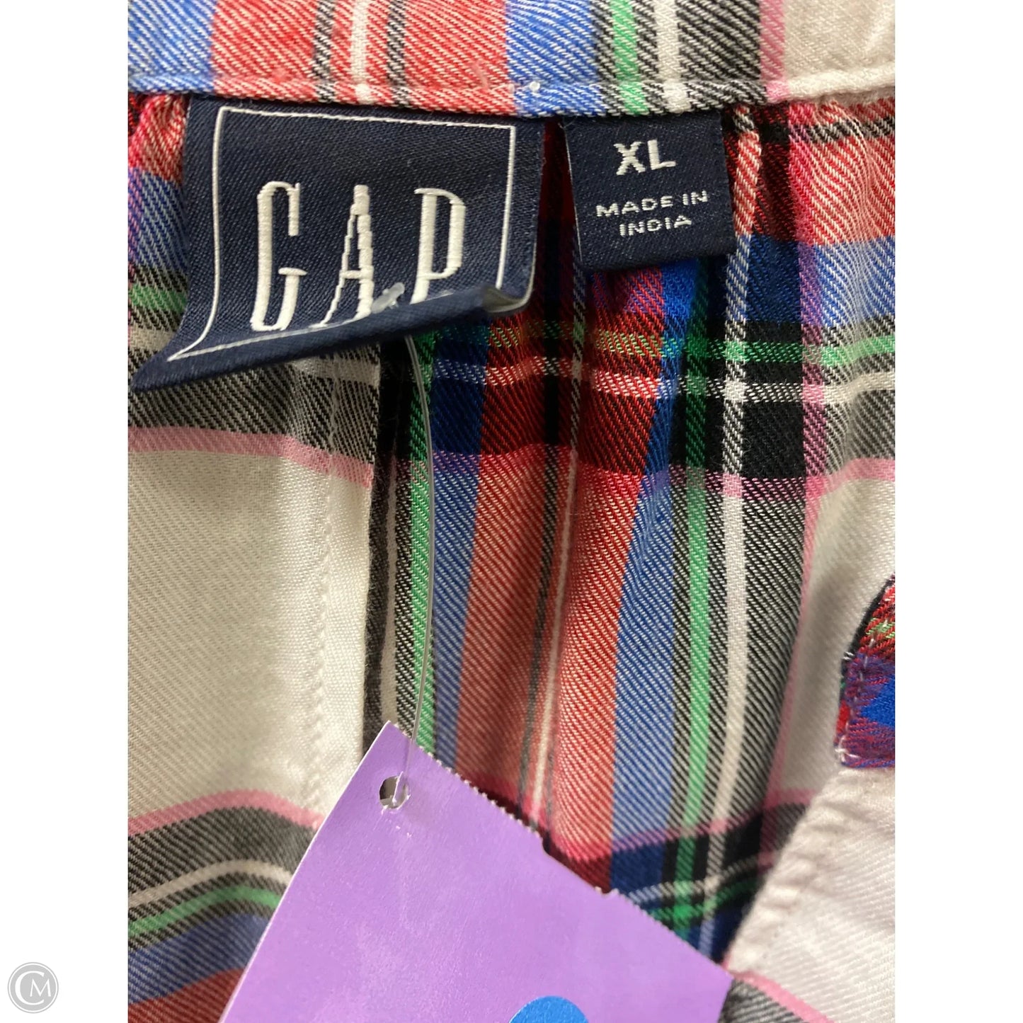 Top Long Sleeve By Gap In Red, Size: Xl