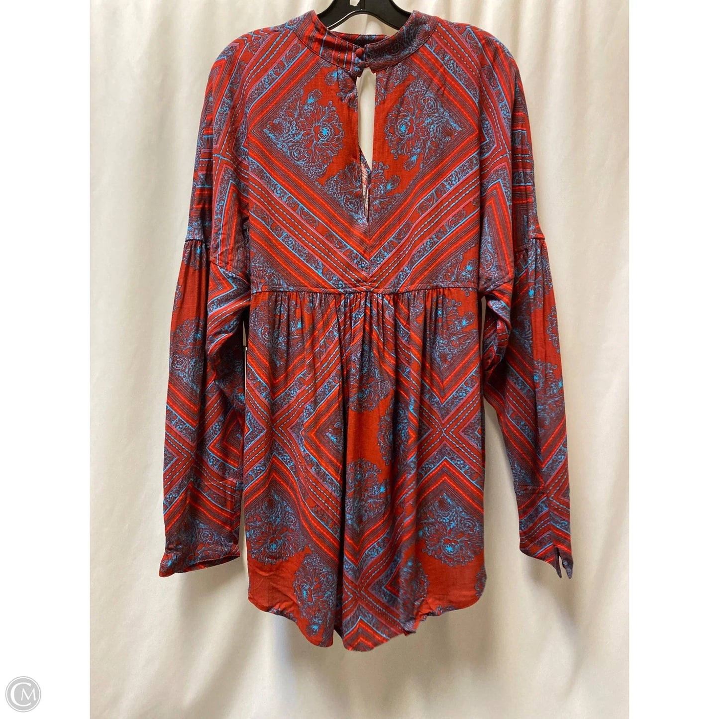 Top Long Sleeve By Free People In Red, Size: L