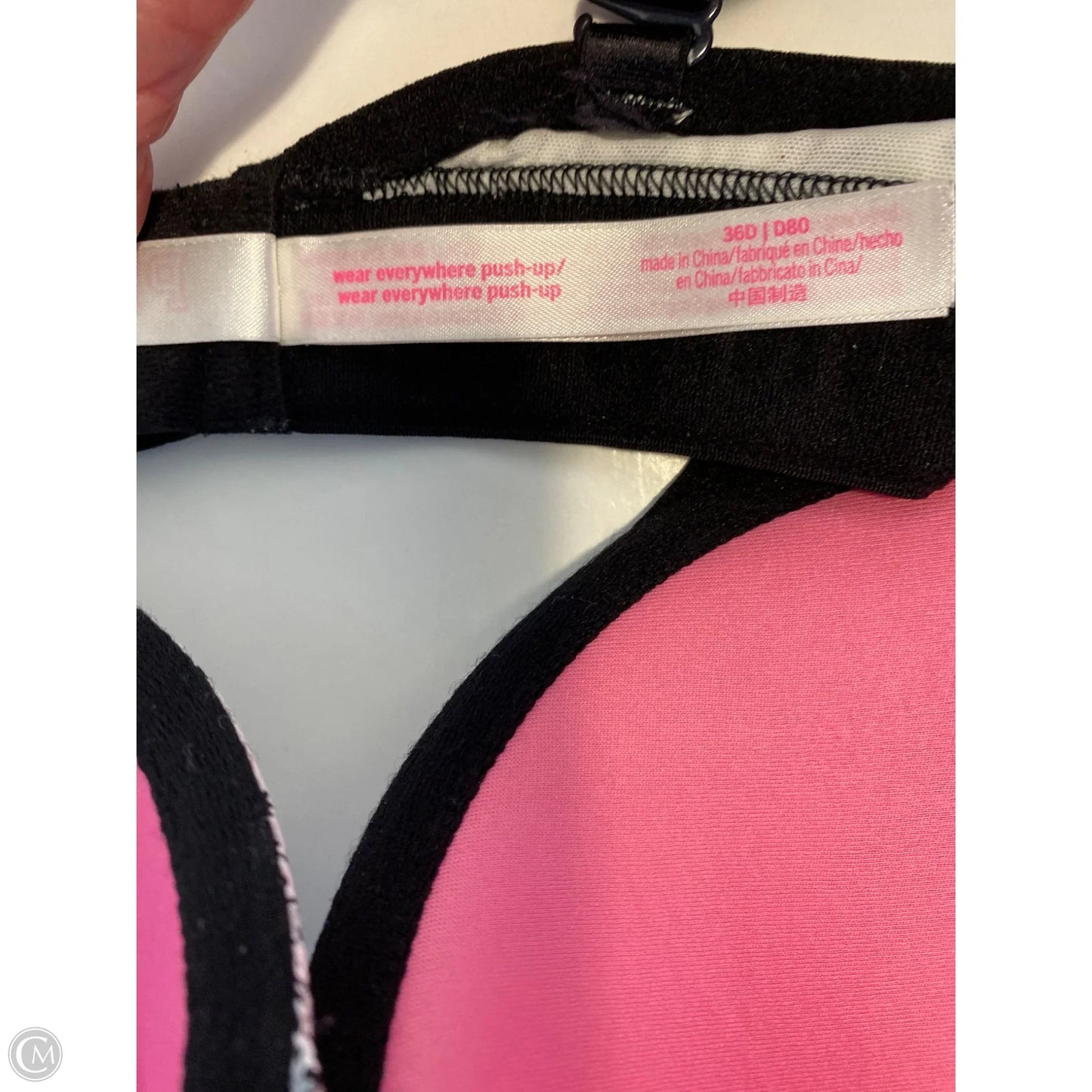 Bra By Pink In Black & White, Size: 0
