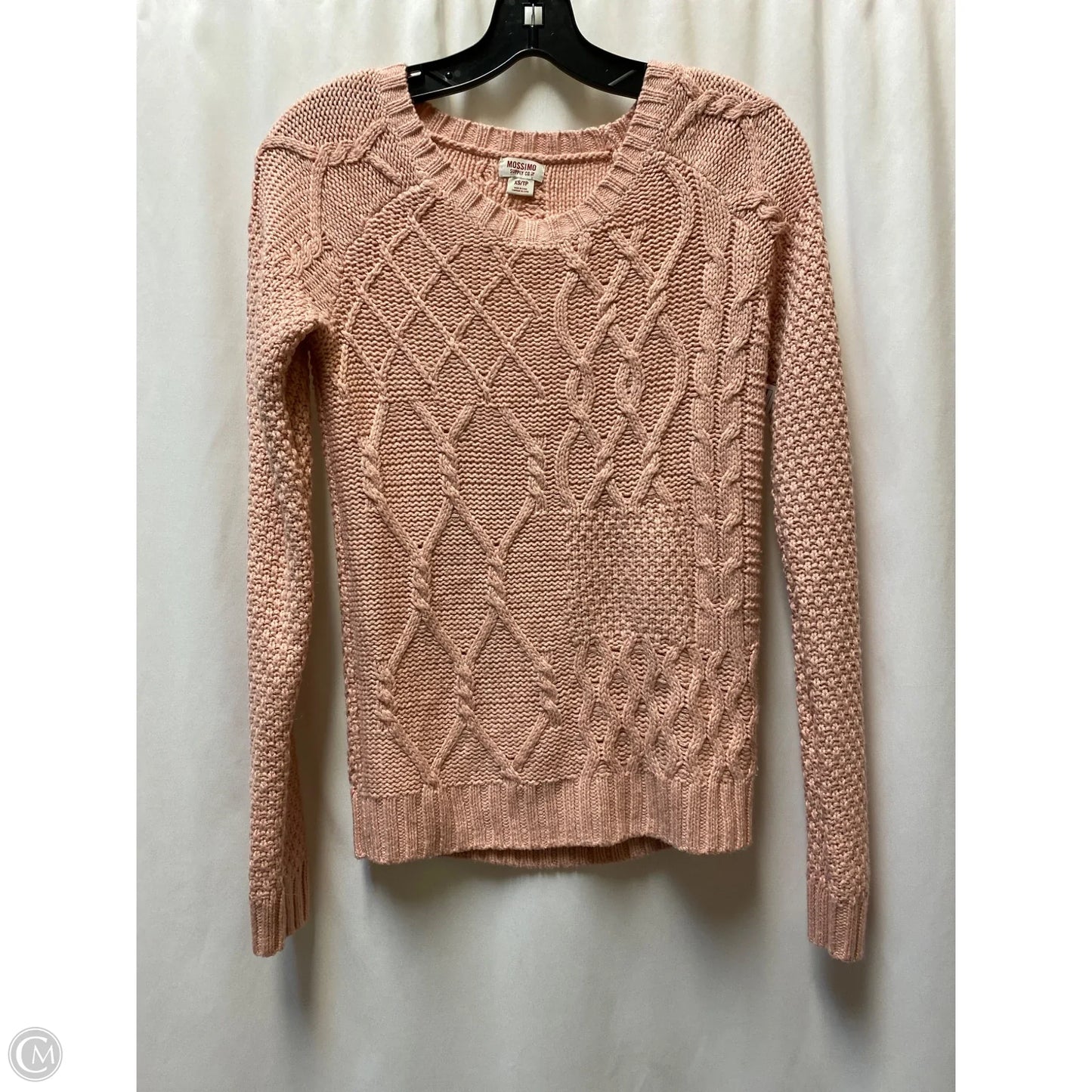 Sweater By Mossimo In Pink, Size: Xs