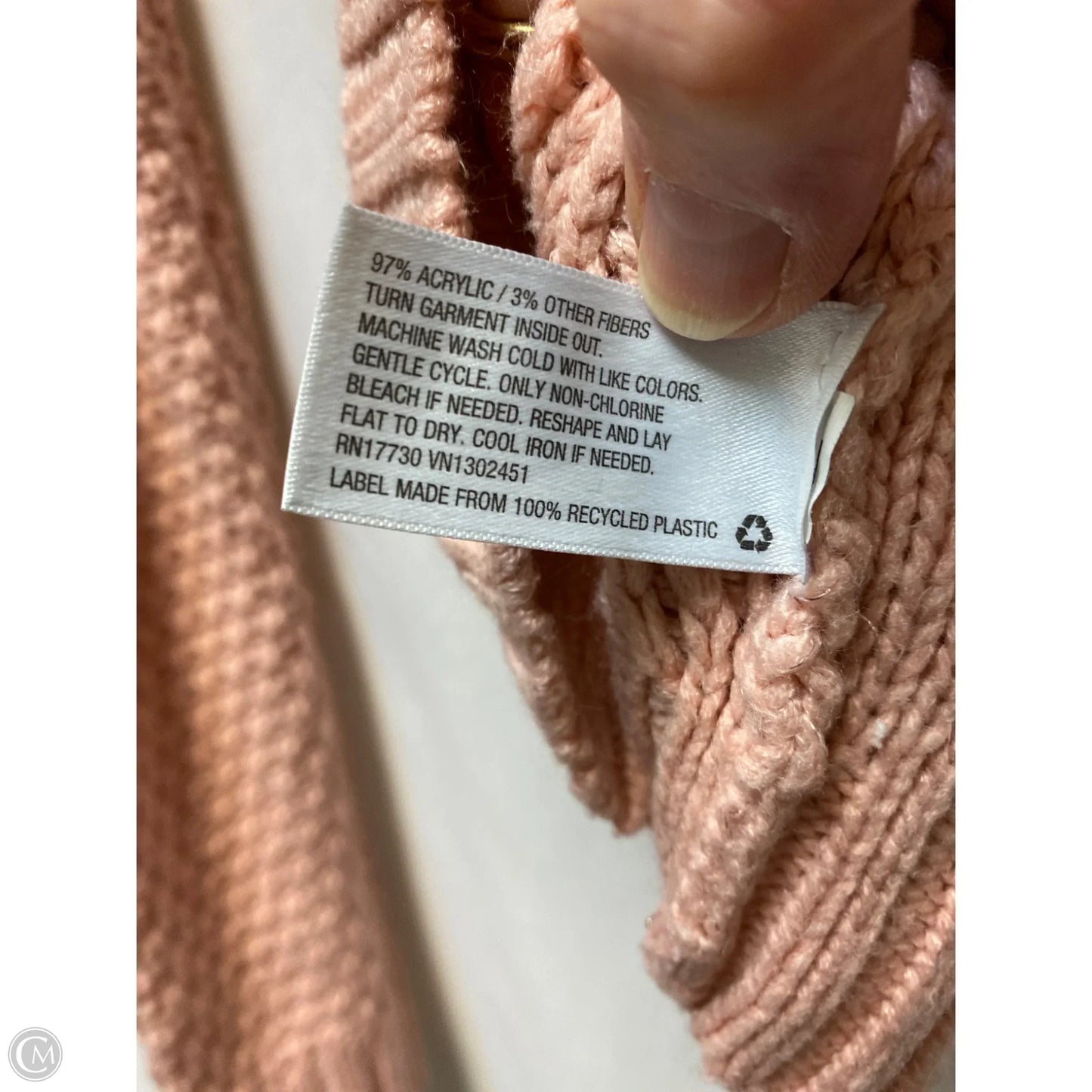 Sweater By Mossimo In Pink, Size: Xs