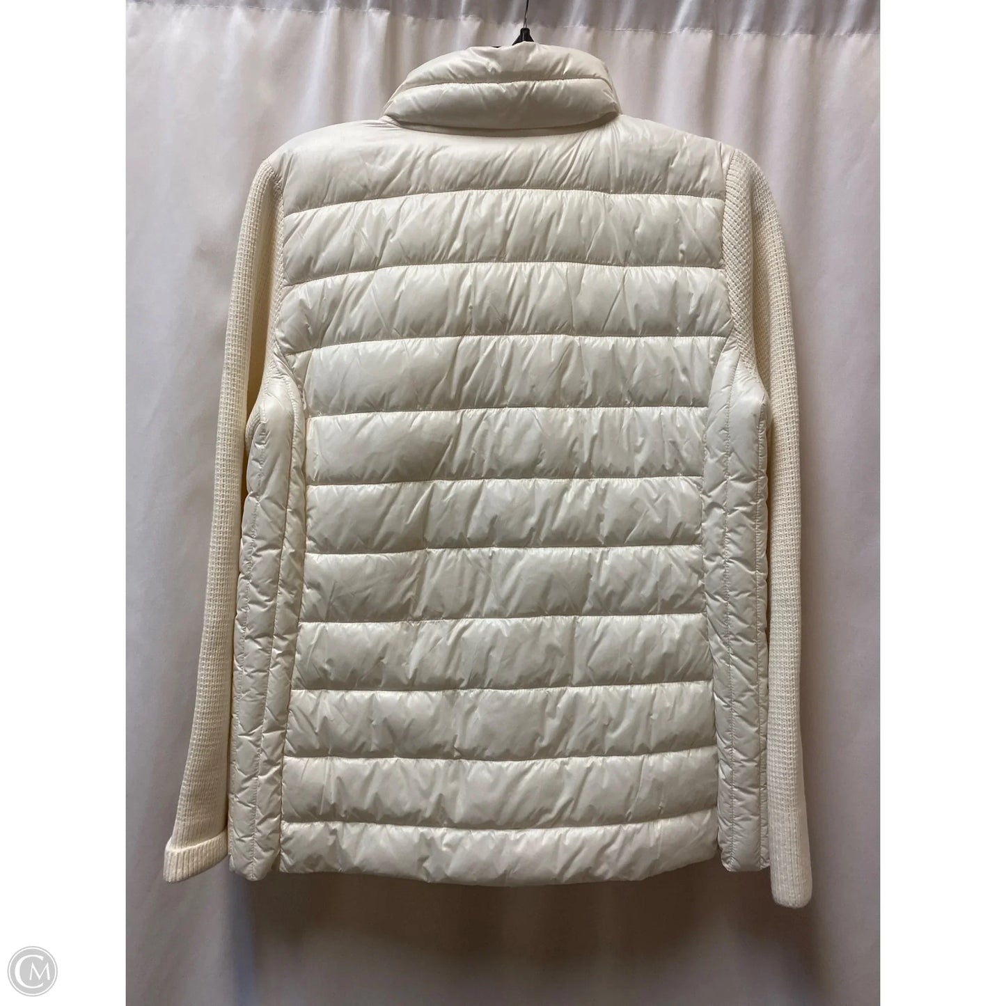 Jacket Puffer & Quilted By Lou And Grey In Cream, Size: S