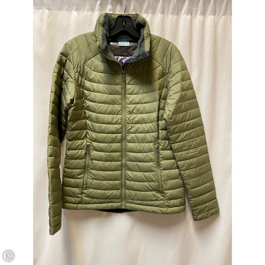 Jacket Puffer & Quilted By Columbia In Green, Size: S