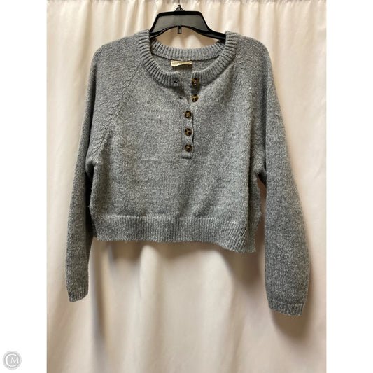 Sweatshirt Collar By Clothes Mentor In Blue, Size: S