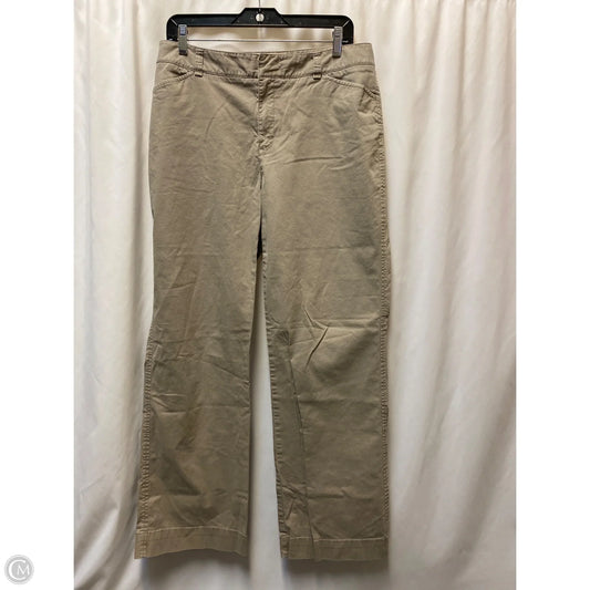 Pants Dress By Eddie Bauer In Tan, Size: 12