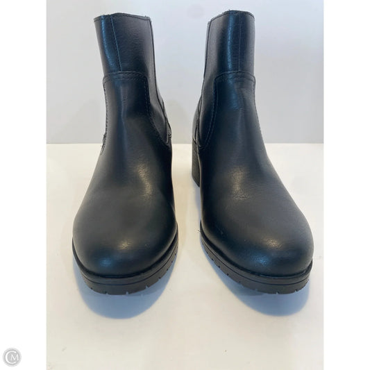 Boots Ankle Heels By Clothes Mentor In Black, Size: 9