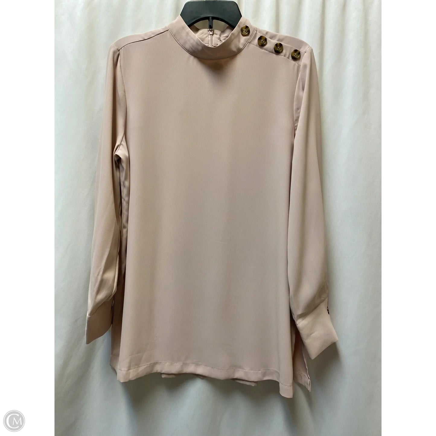 Top Long Sleeve By Marled In Pink, Size: M