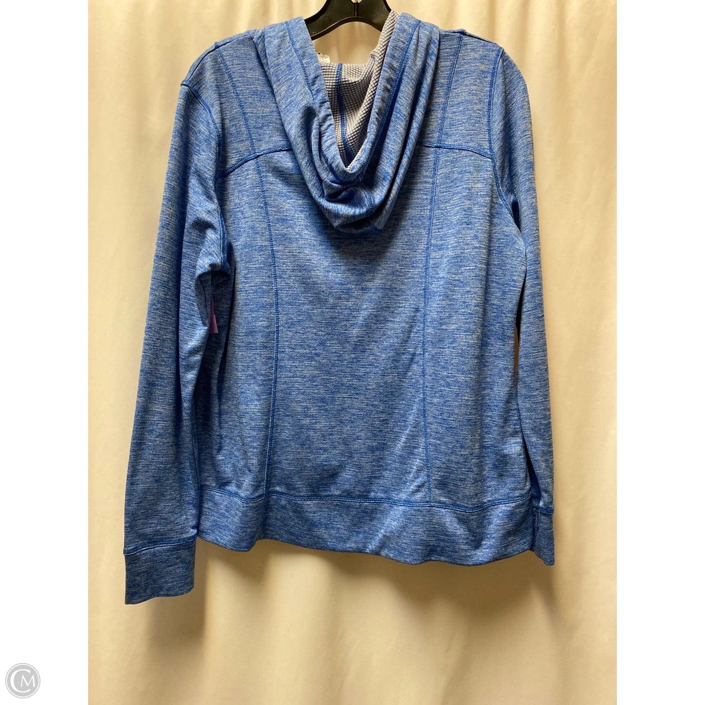 Athletic Top Long Sleeve Hoodie By Avia In Blue, Size: Xl