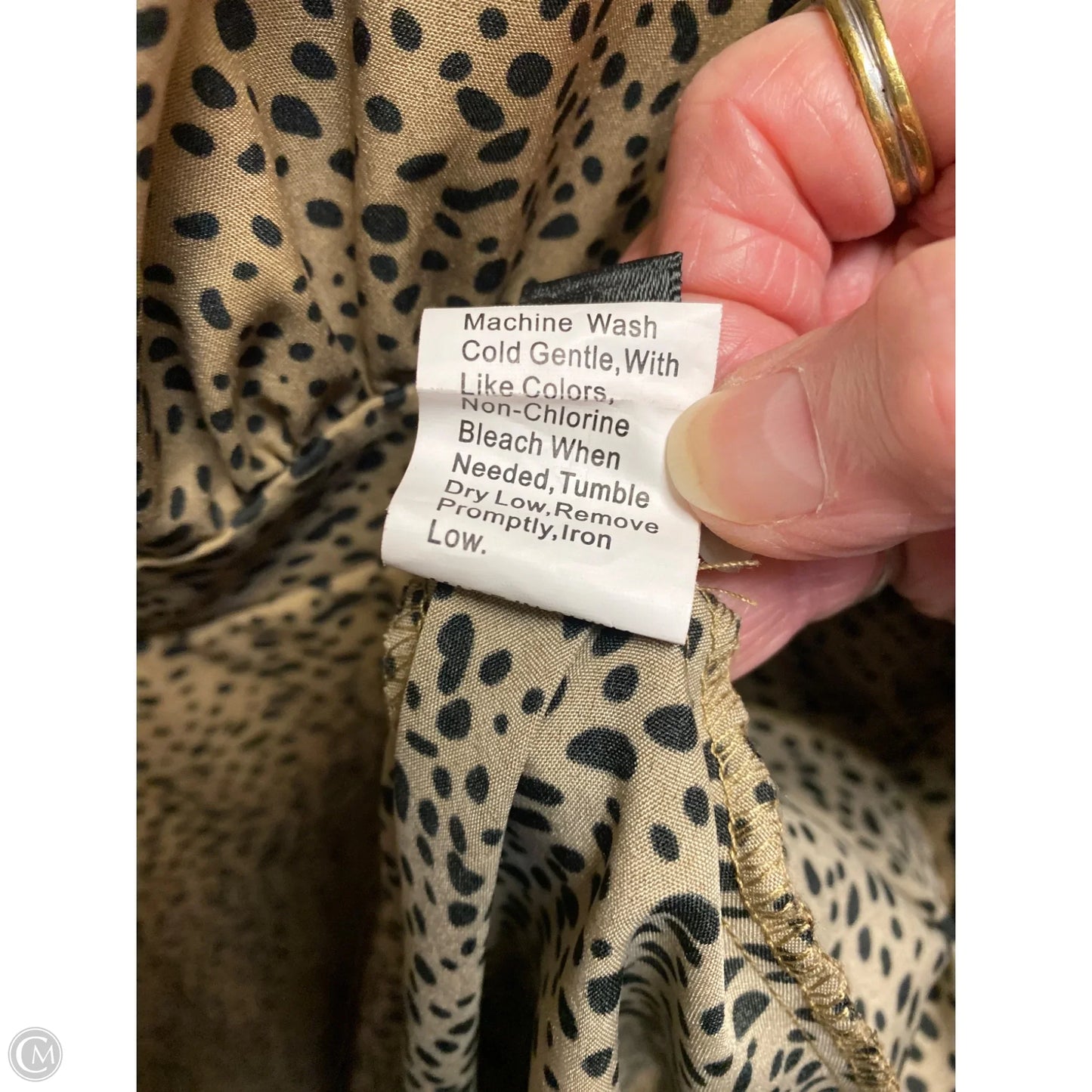 Dress Casual Midi By Shein In Animal Print, Size: S