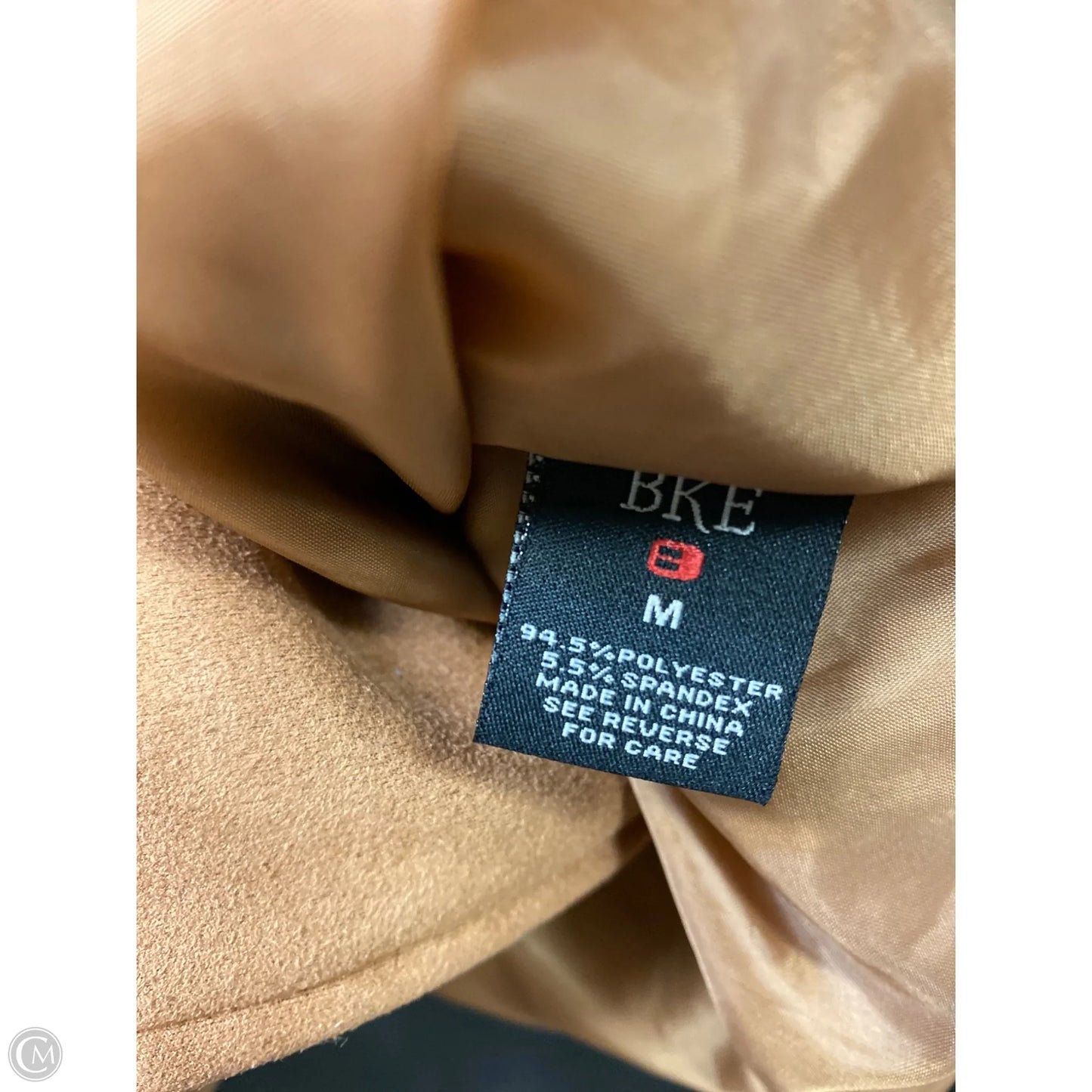 Jacket Moto By Bke In Brown, Size: M