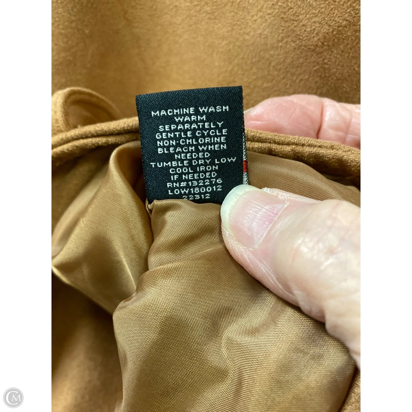 Jacket Moto By Bke In Brown, Size: M