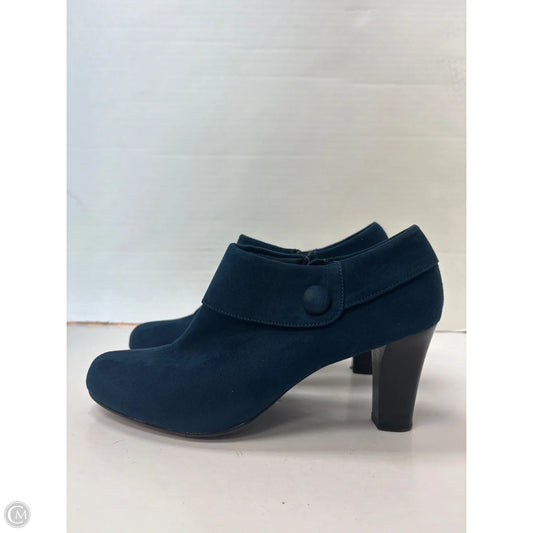 Shoes Heels Block By Clothes Mentor In Blue, Size: 9