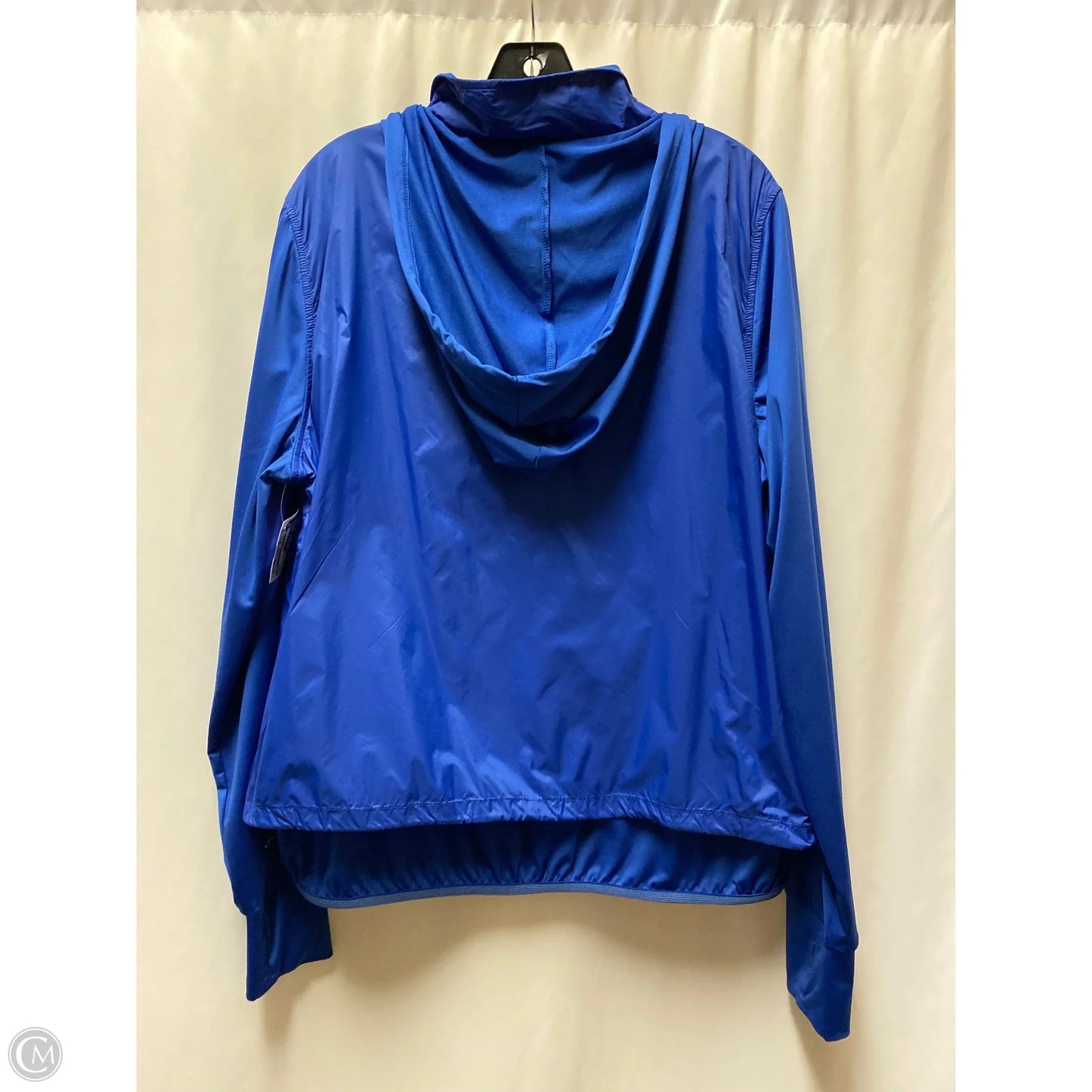 Jacket Windbreaker By Avia In Blue, Size: Xl