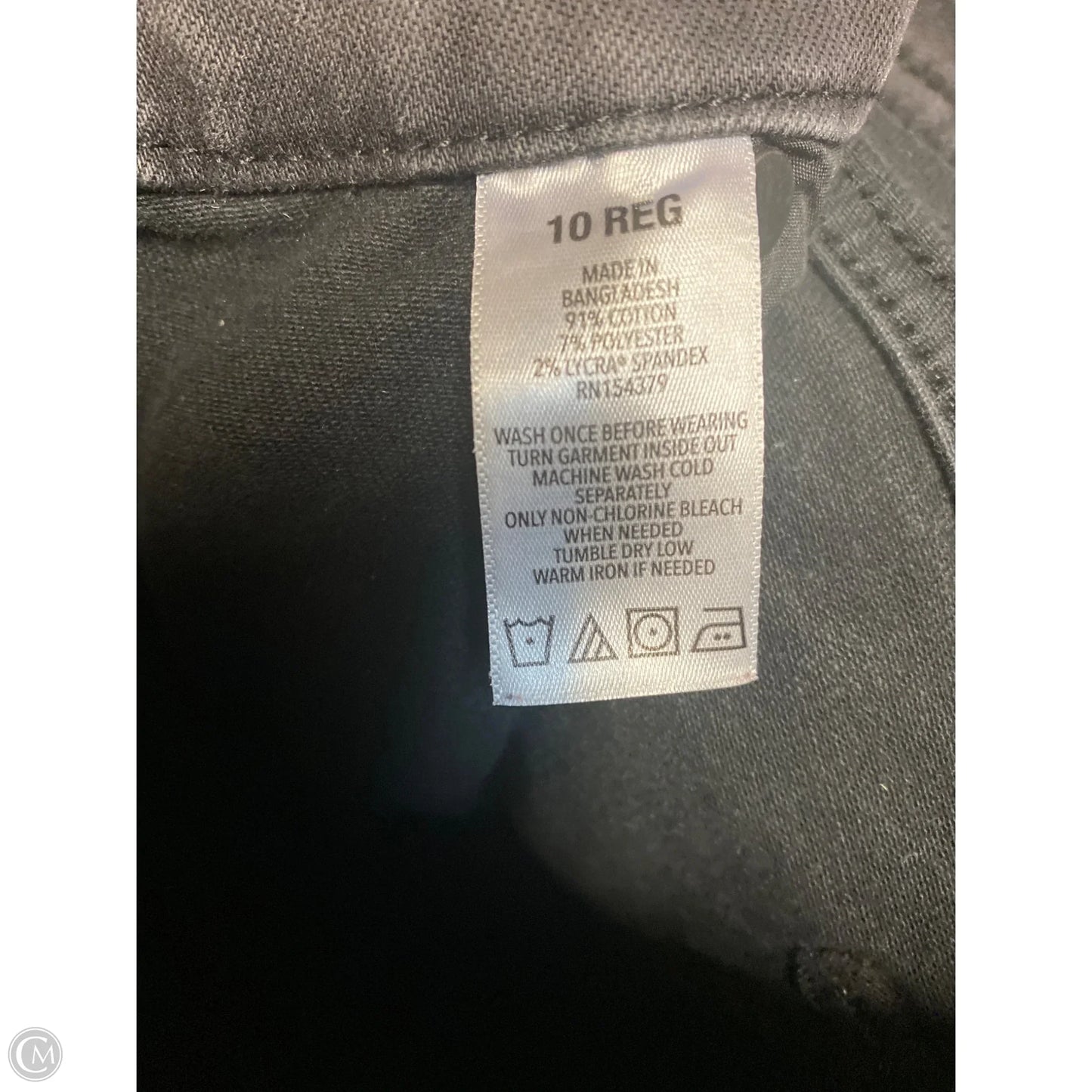 Jeans Skinny By Aeropostale In Black, Size: 10