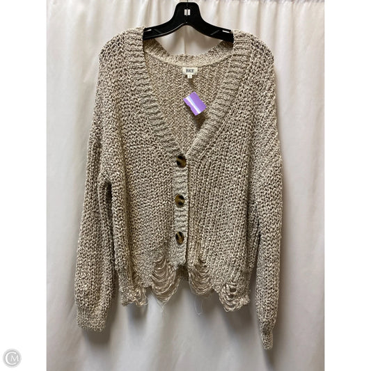 Sweater By Bke In Tan, Size: L