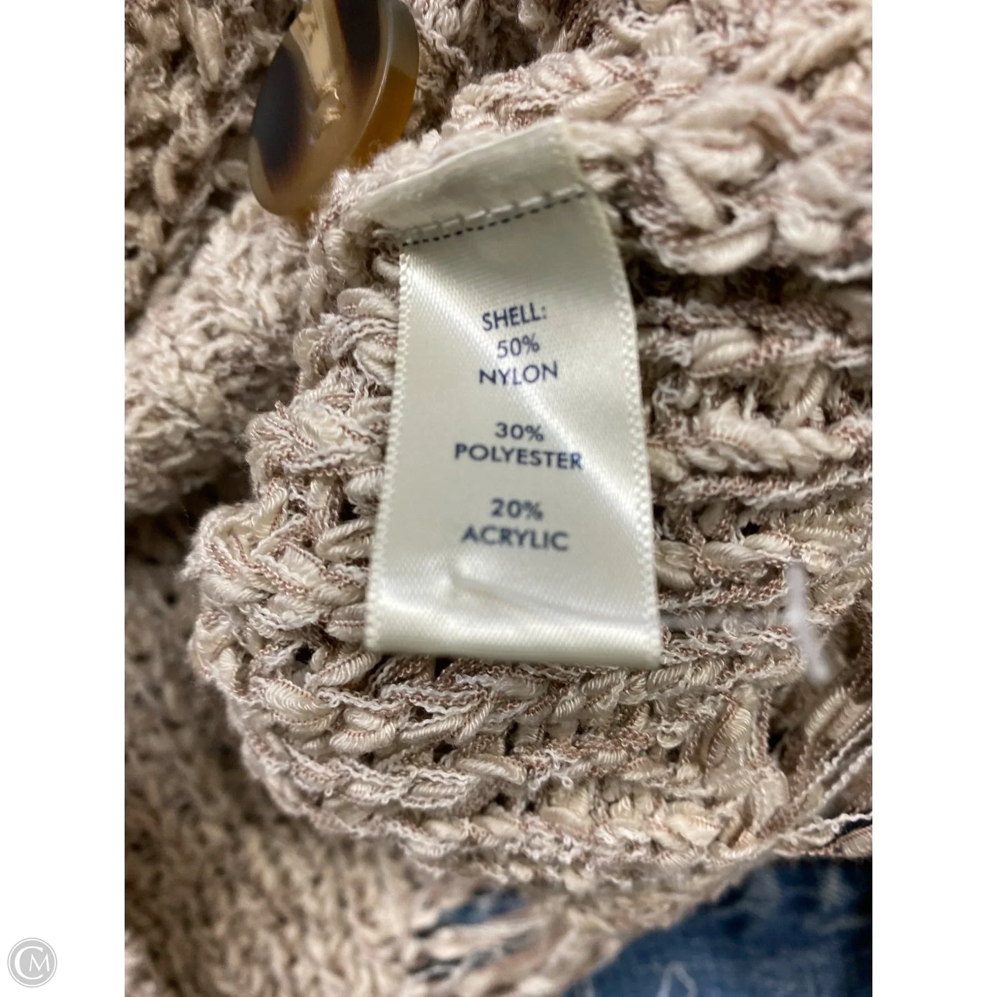 Sweater By Bke In Tan, Size: L