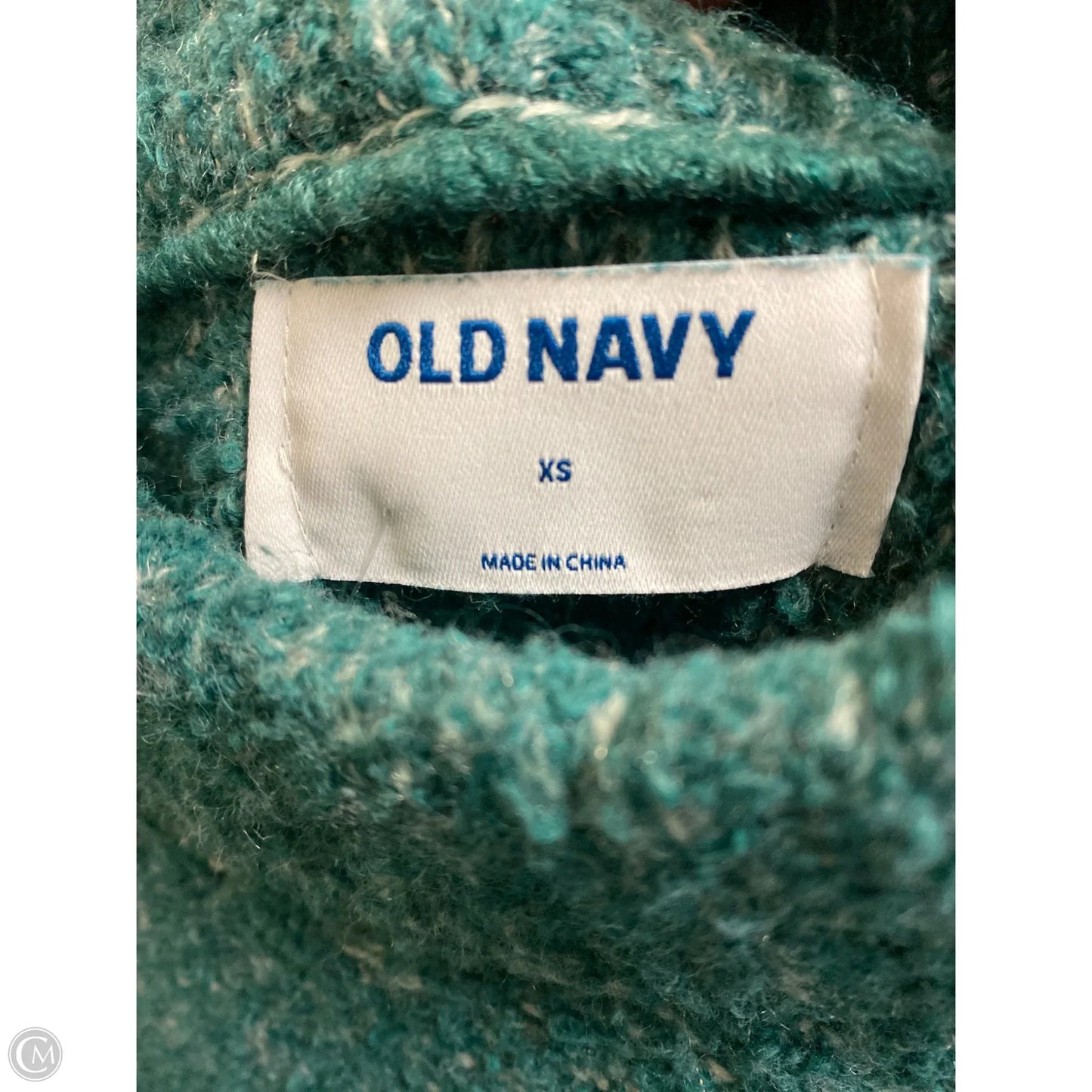 Sweater By Old Navy In Green, Size: Xs