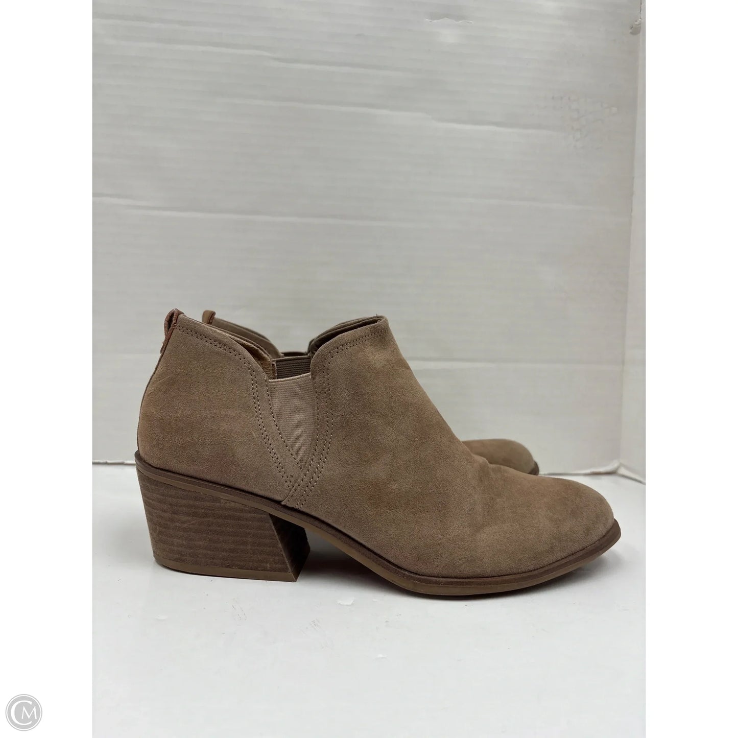 Boots Ankle Heels By Dr Scholls In Taupe, Size: 10