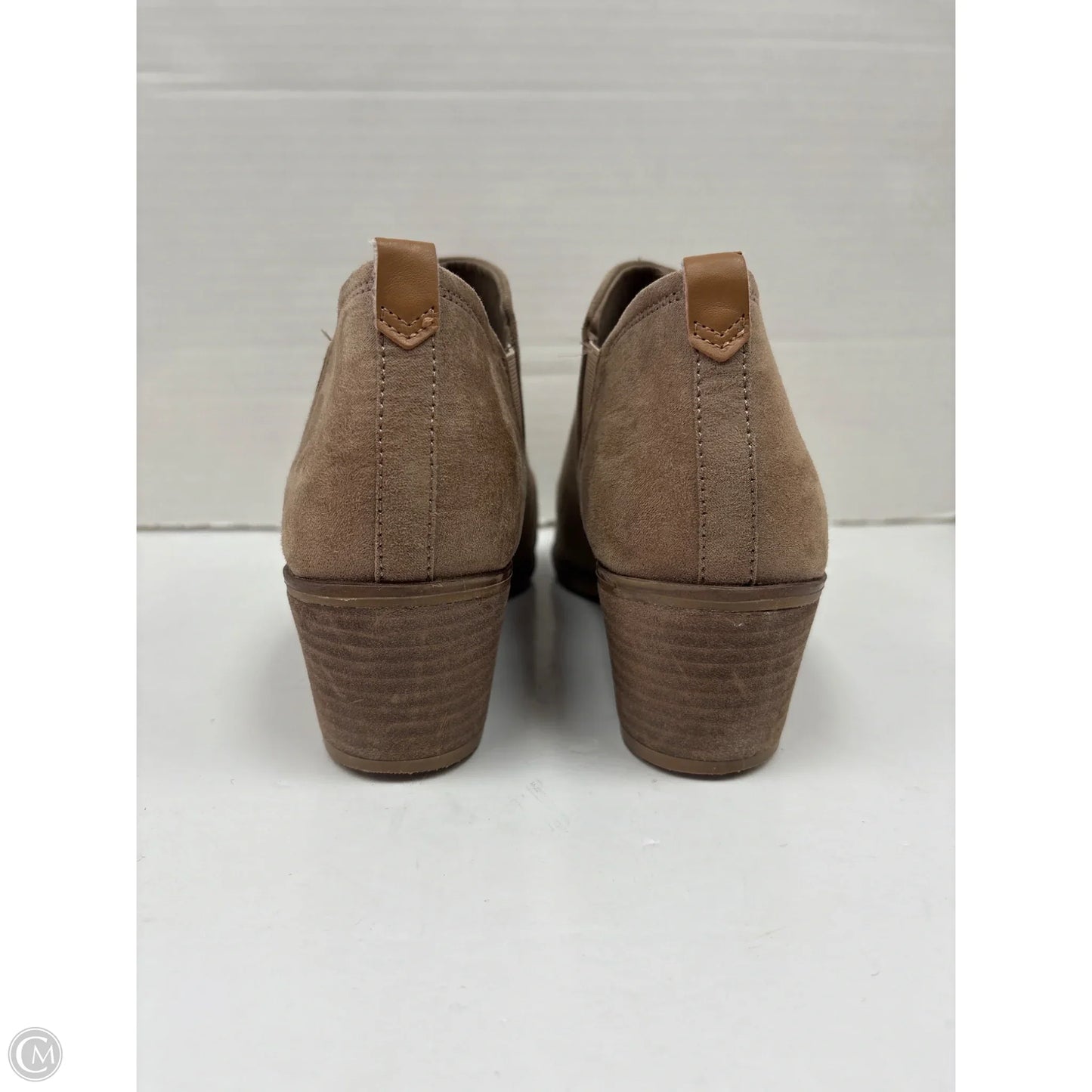 Boots Ankle Heels By Dr Scholls In Taupe, Size: 10