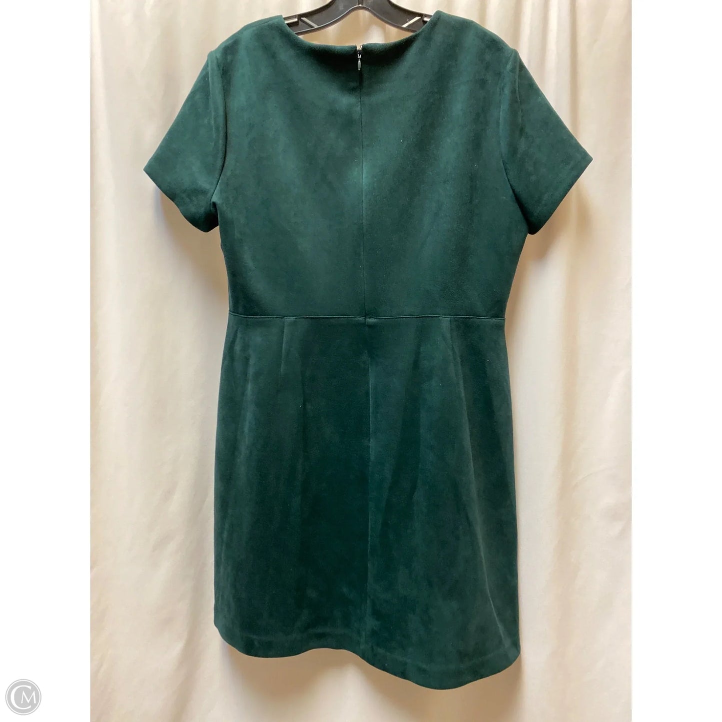 Dress Casual Midi By Calvin Klein In Green, Size: Xl