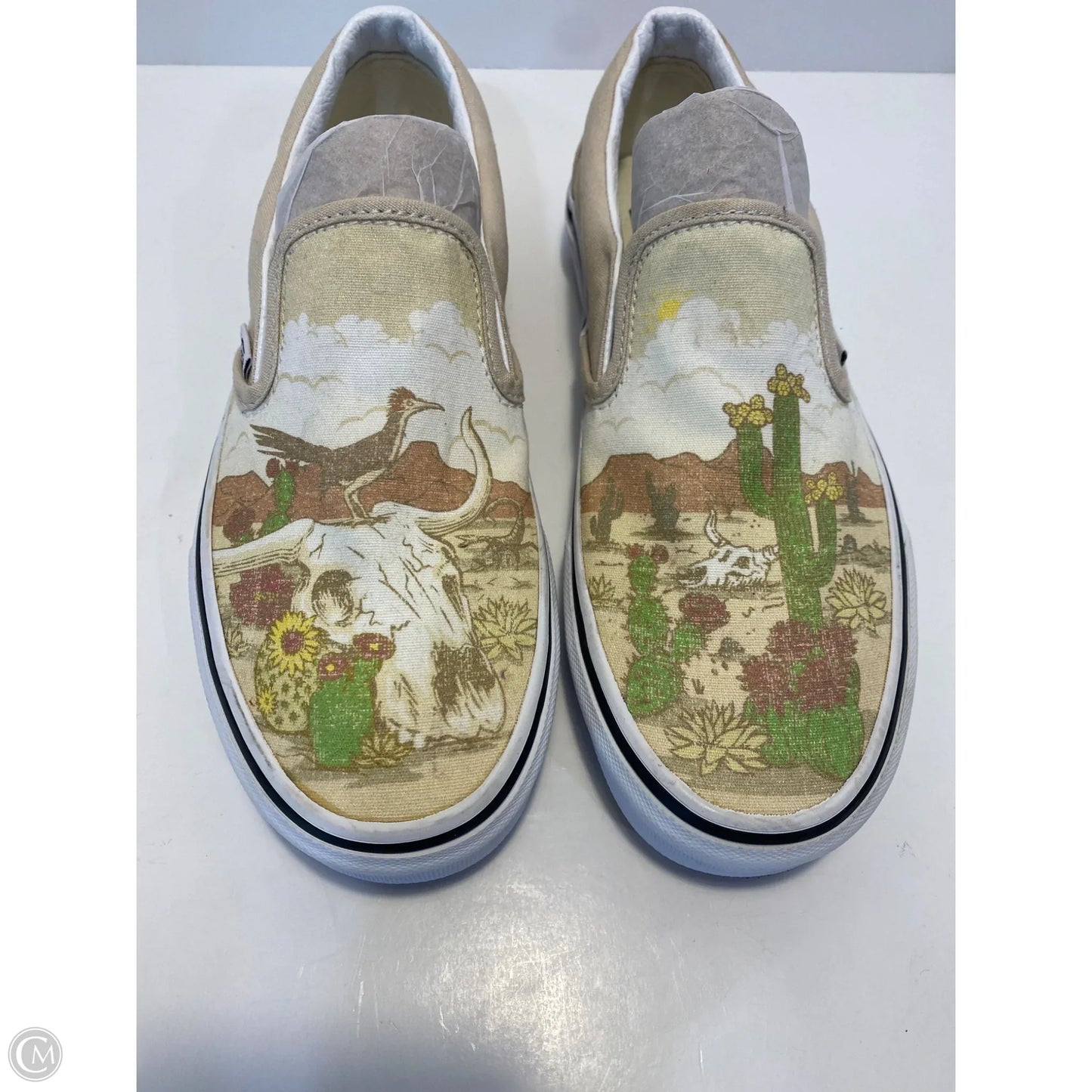 Shoes Sneakers By Vans In Yellow, Size: 7.5