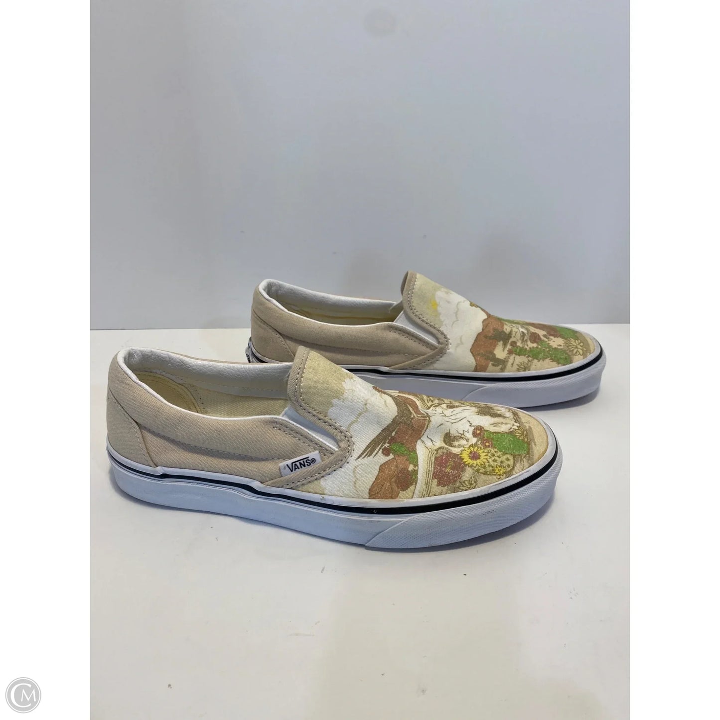 Shoes Sneakers By Vans In Yellow, Size: 7.5