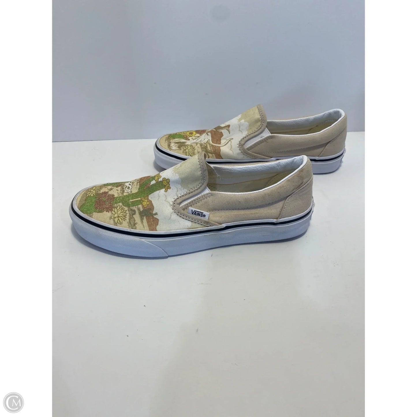 Shoes Sneakers By Vans In Yellow, Size: 7.5