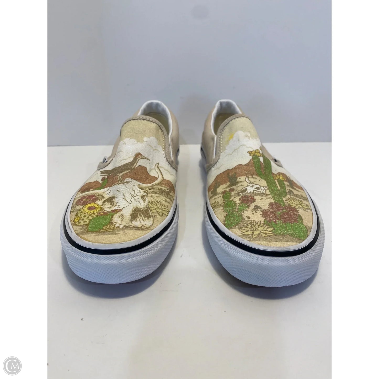 Shoes Sneakers By Vans In Yellow, Size: 7.5